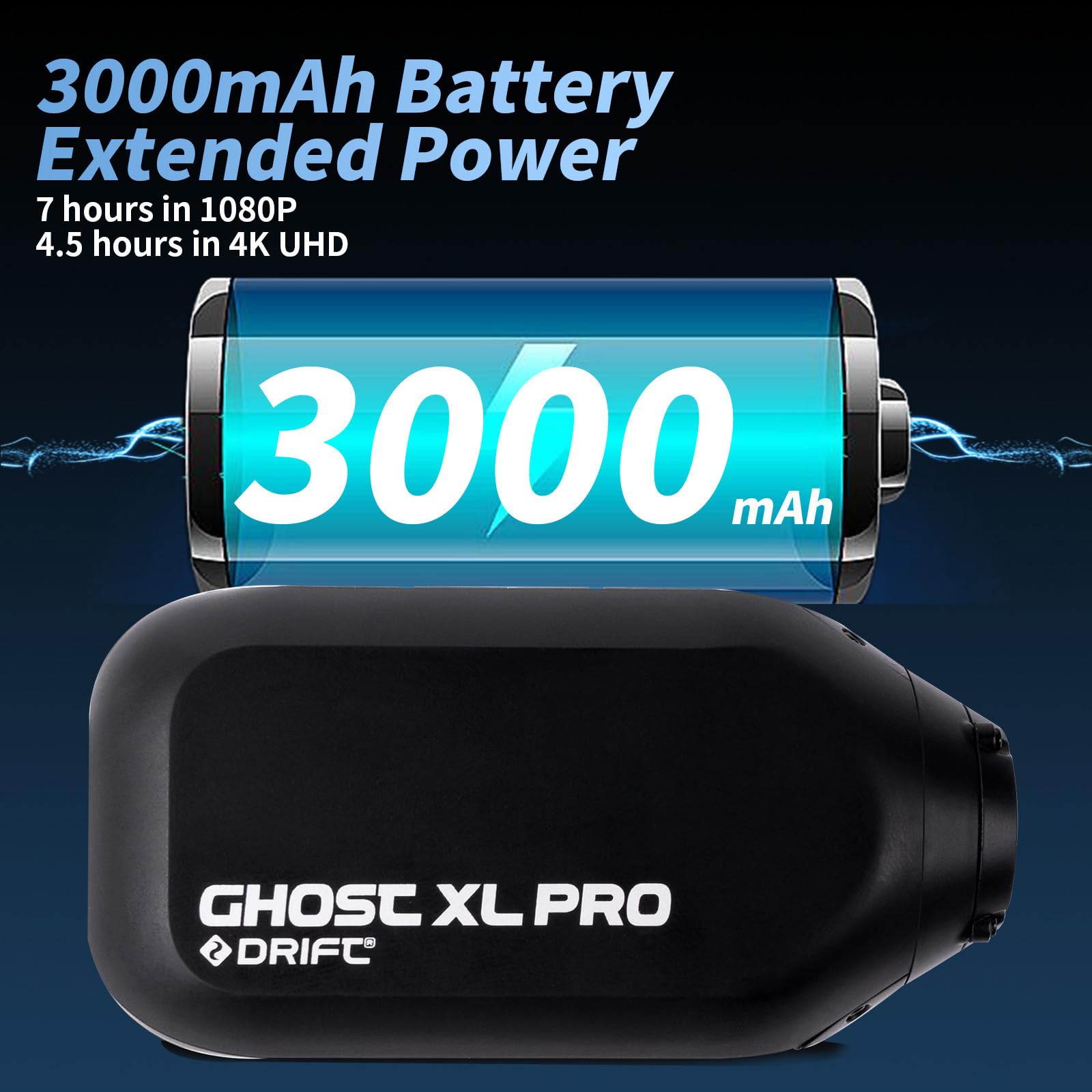Amazon.com : Drift Ghost XL PRO Sport Action Camera 4K Sport WiFi